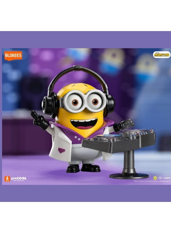 BLOKEES Minions PreCool Celebration Party DJ Phil Building Figure – 4+ PCS Construction Toy for Kids | Genuine Licensed Illumination Model Kit | Fun Collectible Gift for Boys UAE - Image 1